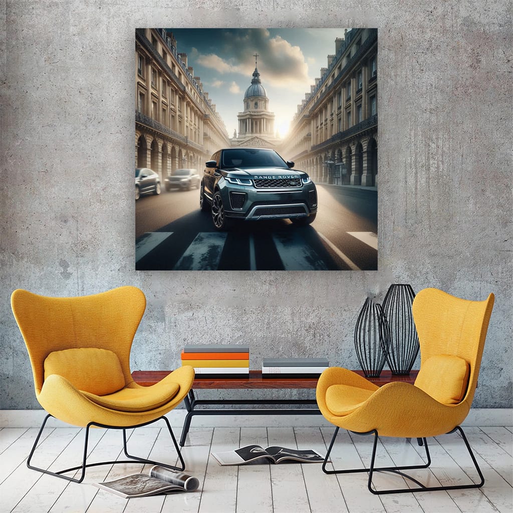 Range Rover Evoque in Paris - Stylish Urban Elegance