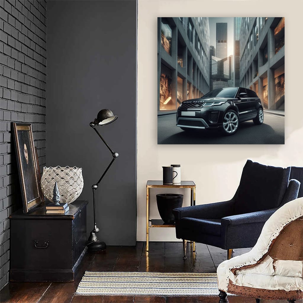 Range Rover Evoque Parking Wall Art