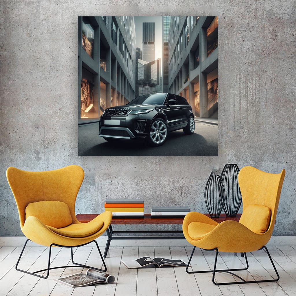 Range Rover Evoque Parking Wall Art