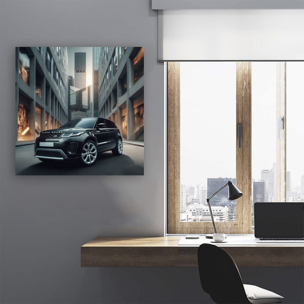 Range Rover Evoque Parking Wall Art