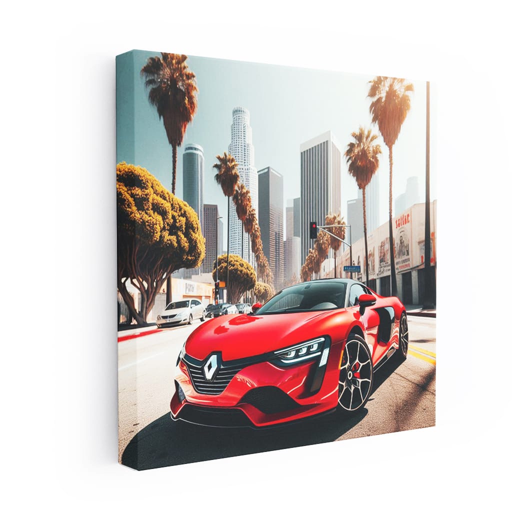 Renault Sport Los Angel Wall Art