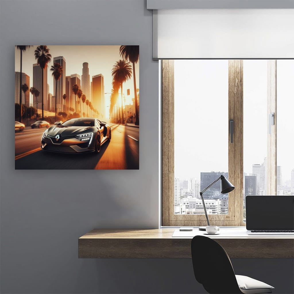 Renault Sport Los Angeles Wall Art