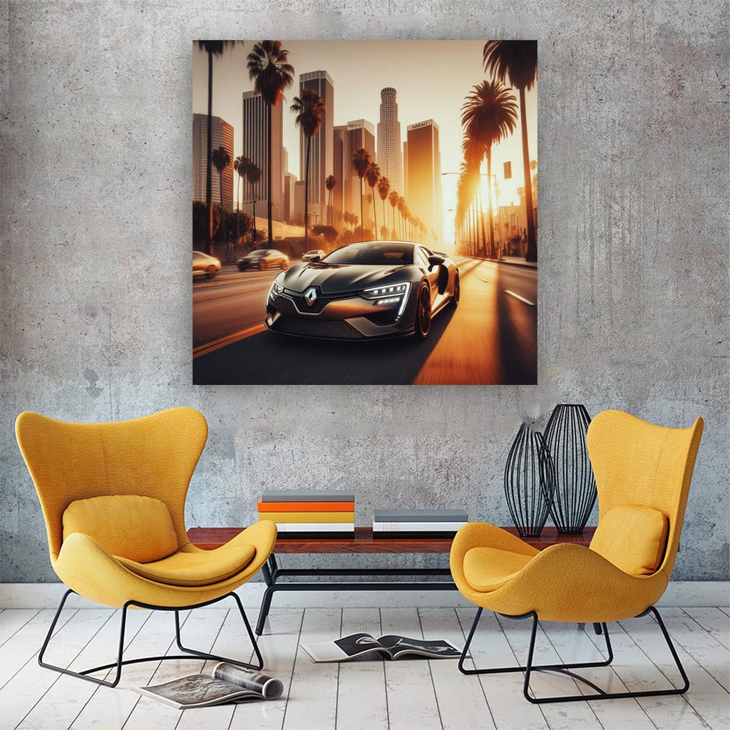 Renault Sport Los Angeles Wall Art