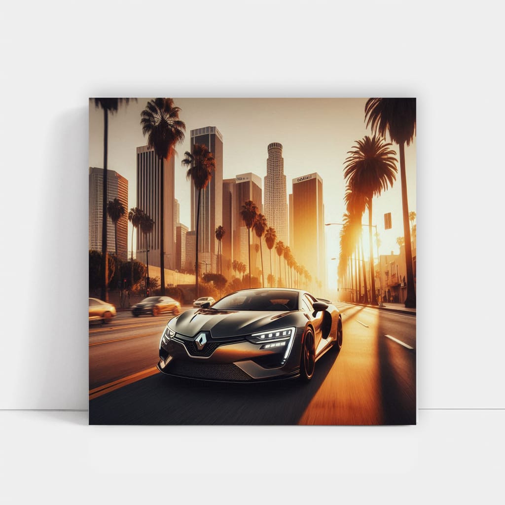 Renault Sport Los Angeles Wall Art