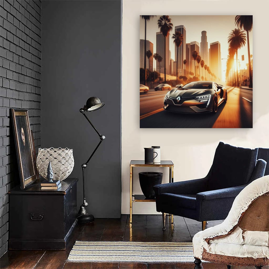 Renault Sport Los Angeles Wall Art