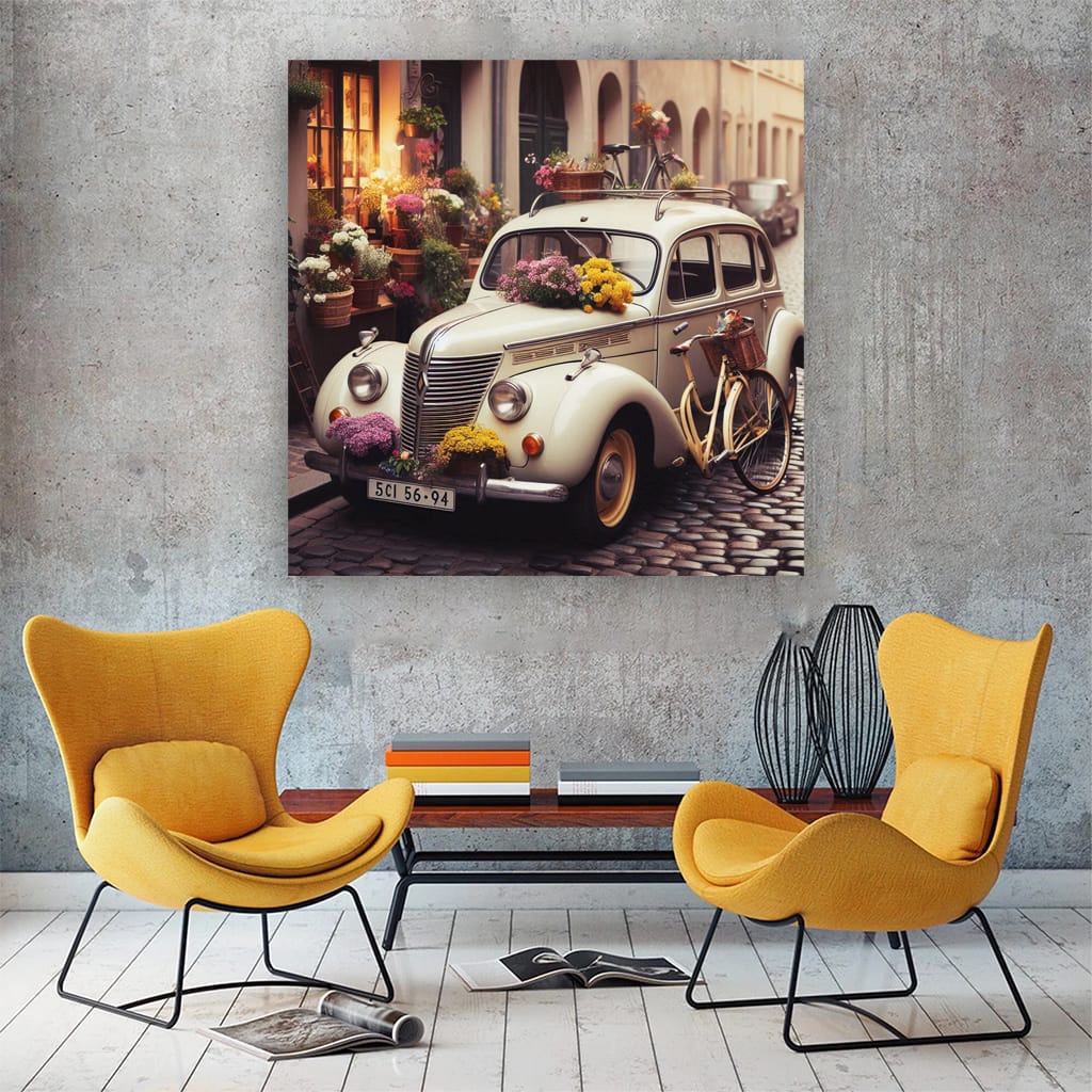 Renault Retro Charm - Classic Elegance Unleashed