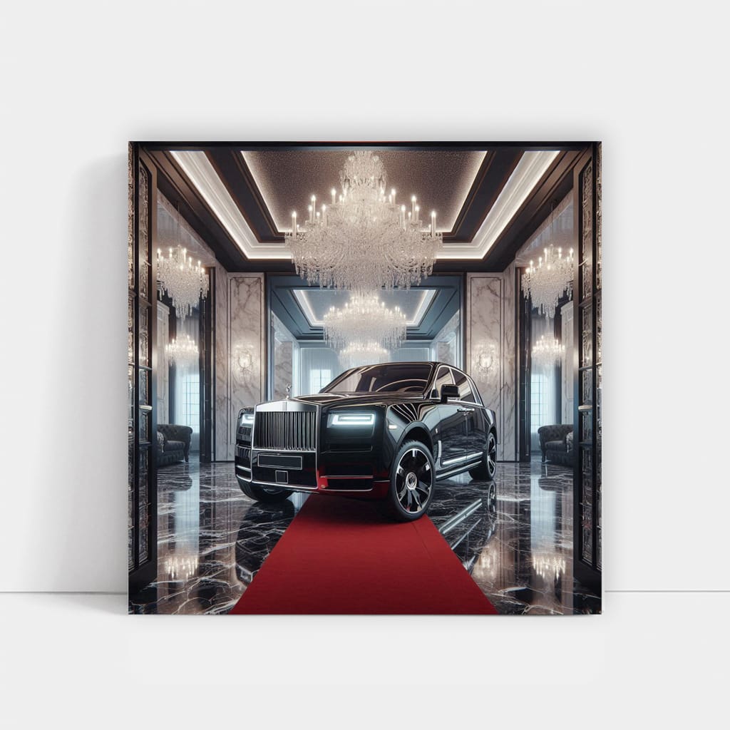 Rollsroyce Cullinan Garage Wall Art