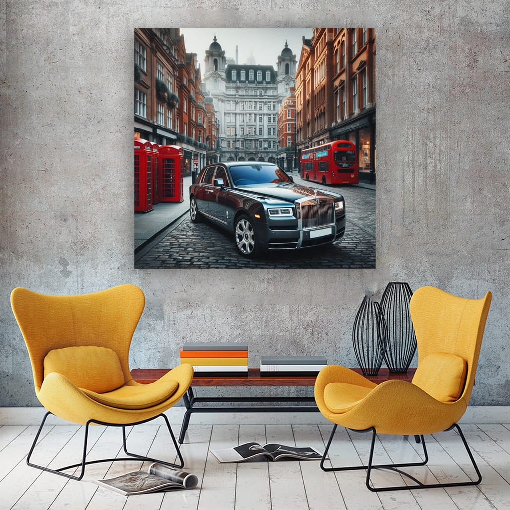 Rollsroyce Cullinan Lond Wall Art