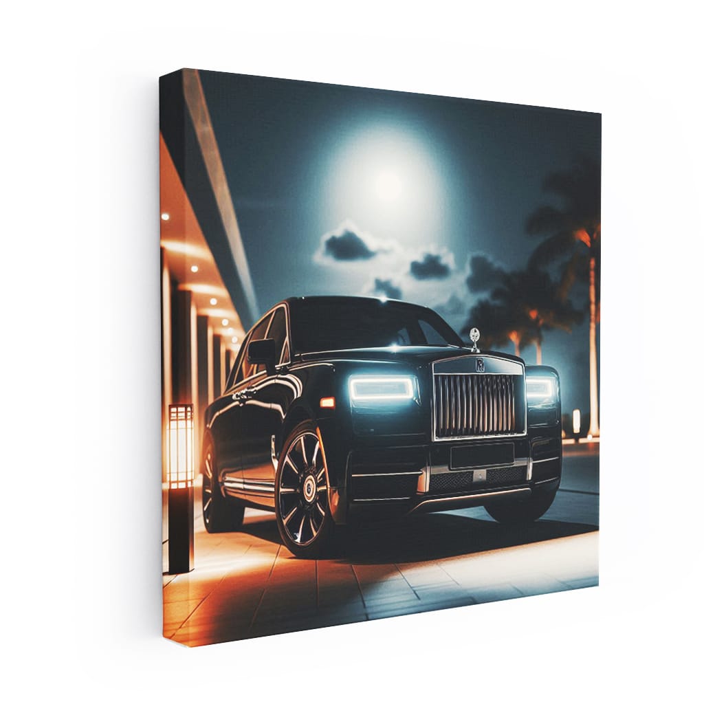 Rollsroyce Cullinan Night Wall Art