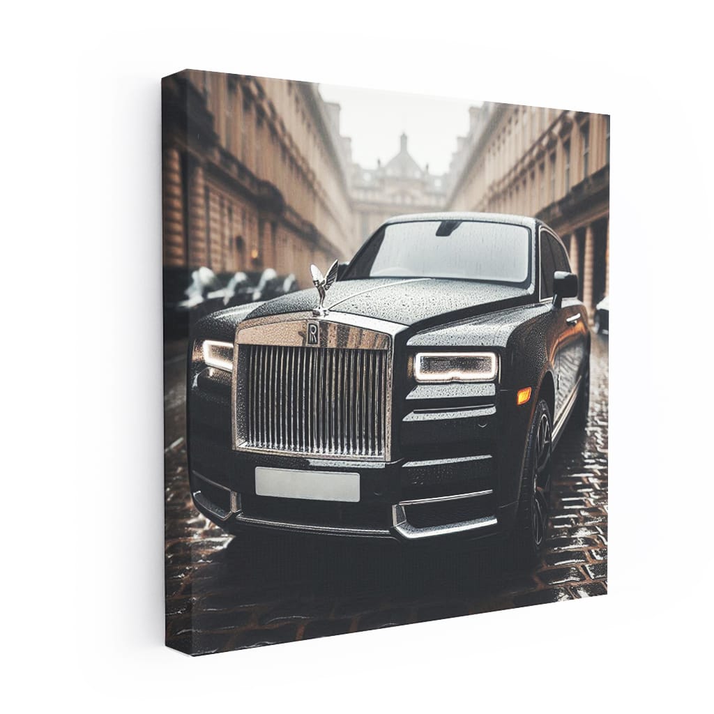 Rollsroyce Cullinan Overcast Weath Wall Art