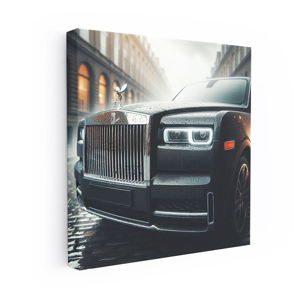 Rollsroyce Cullinan Overcast Weather Wall Art