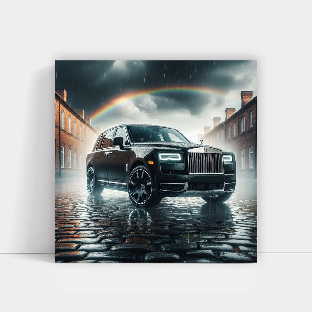 Rolls-Royce Cullinan in Rain: Elegance Meets All-Weather Luxury