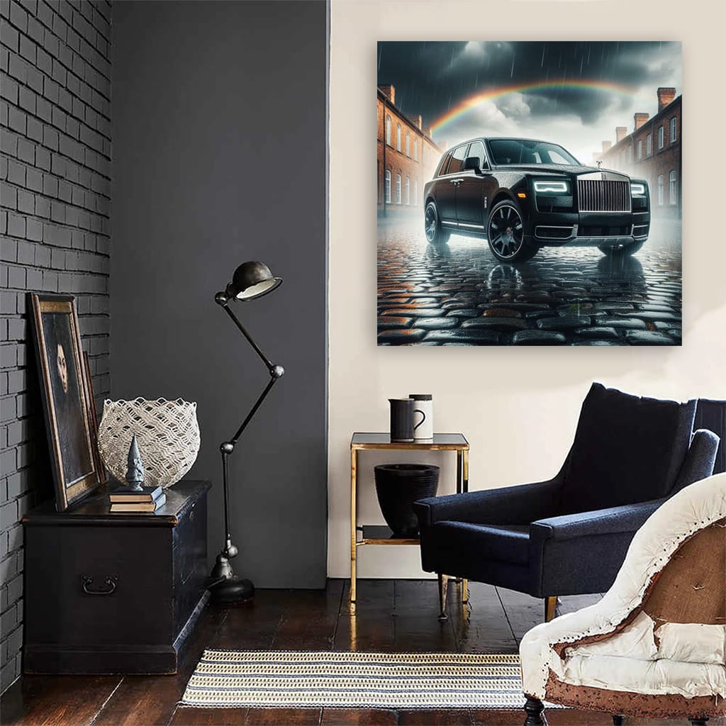 Rolls-Royce Cullinan in Rain: Elegance Meets All-Weather Luxury