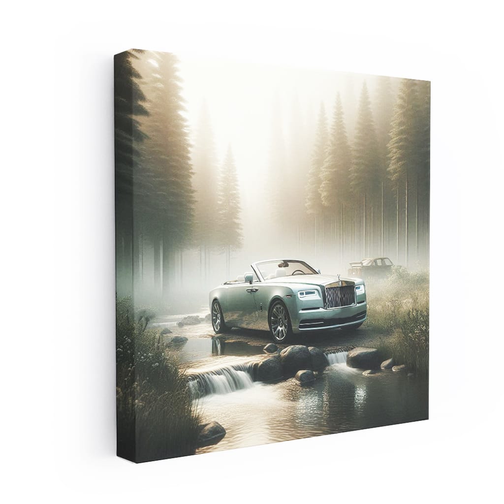 Rollsroyce Dawn Fog Wall Art