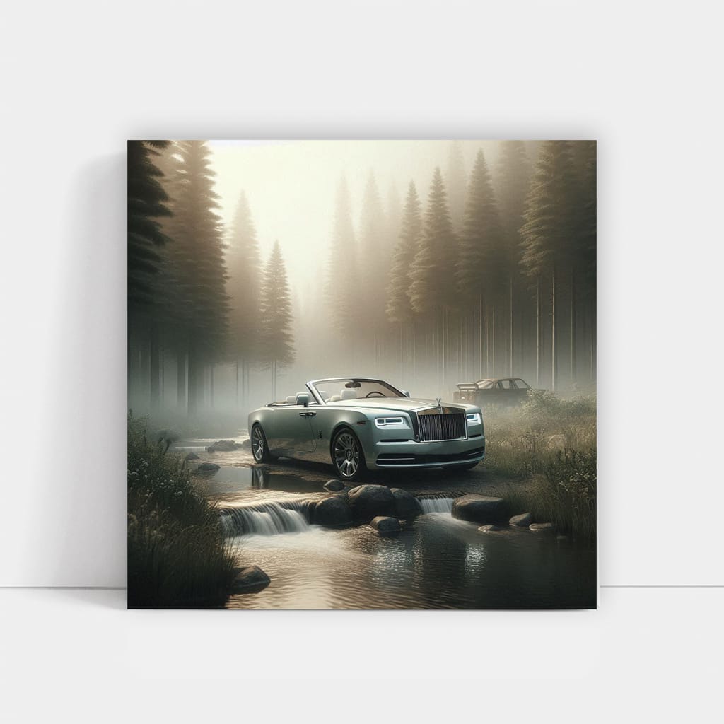 Rollsroyce Dawn Fog Wall Art