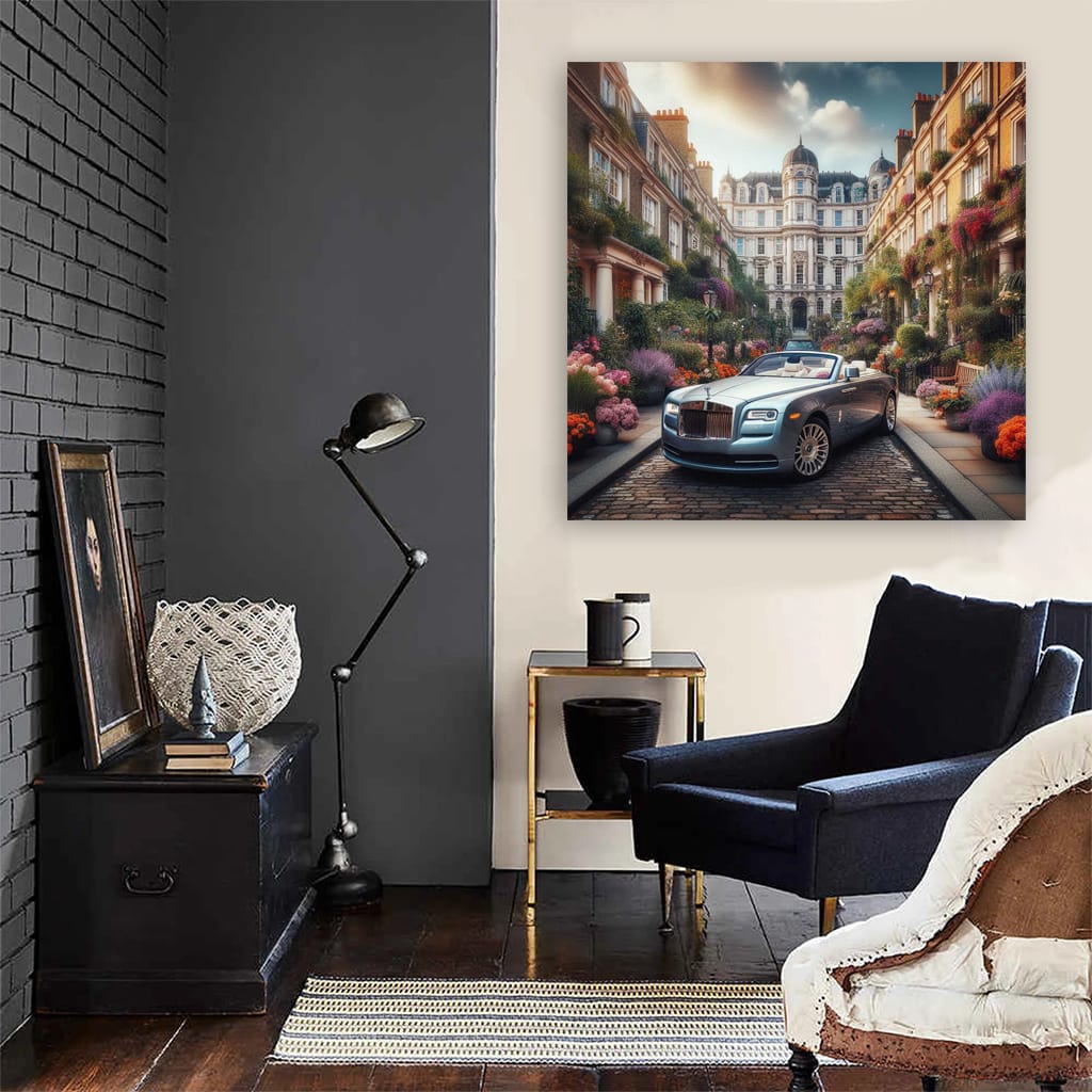 Rollsroyce Dawn Lond Wall Art