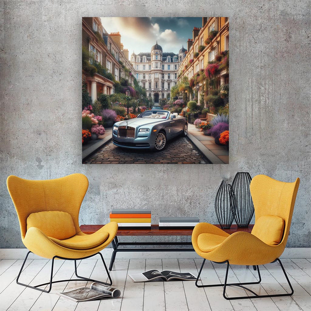 Rollsroyce Dawn Lond Wall Art