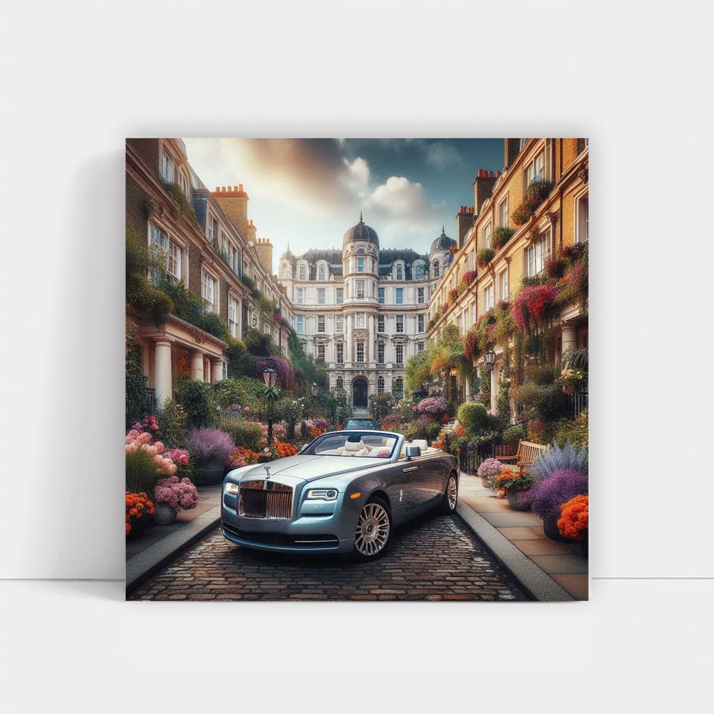 Rolls-Royce Dawn in London - Elegance on Wheels
