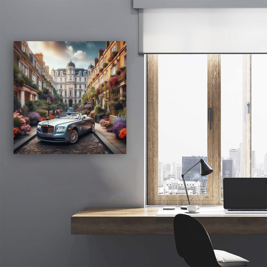 Rollsroyce Dawn Lond Wall Art