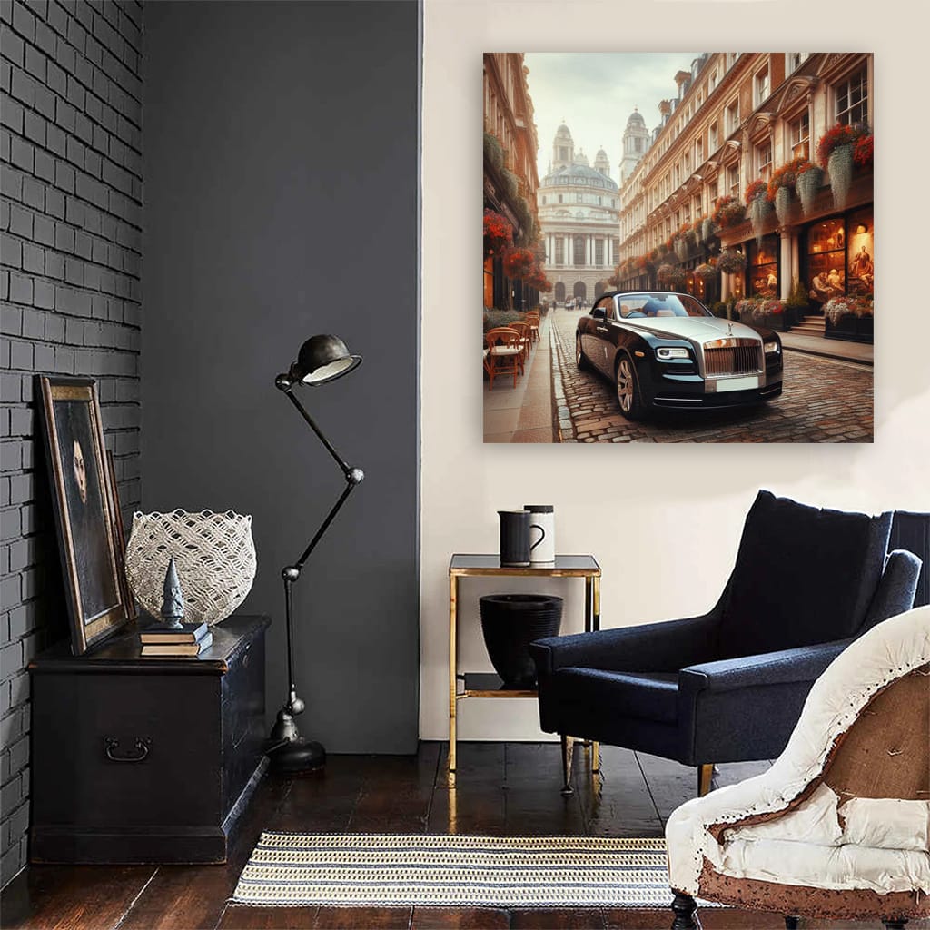 Rollsroyce Dawn London Wall Art