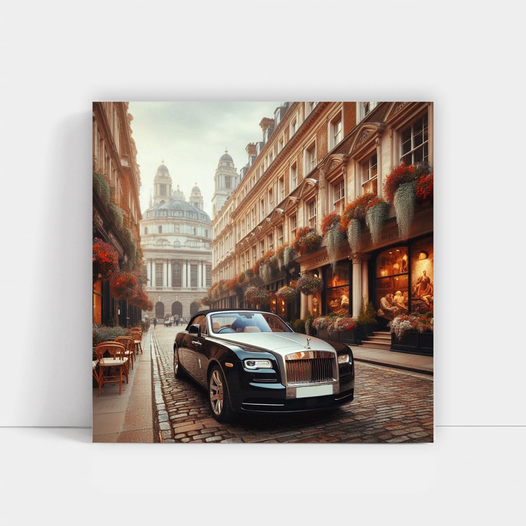 Rollsroyce Dawn London Wall Art