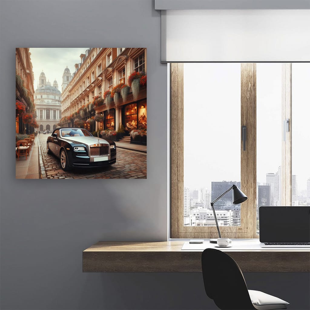 Rollsroyce Dawn London Wall Art