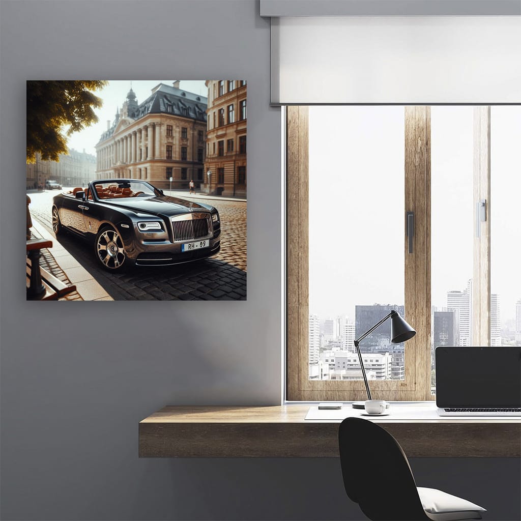 Rollsroyce Dawn Parking Wall Art