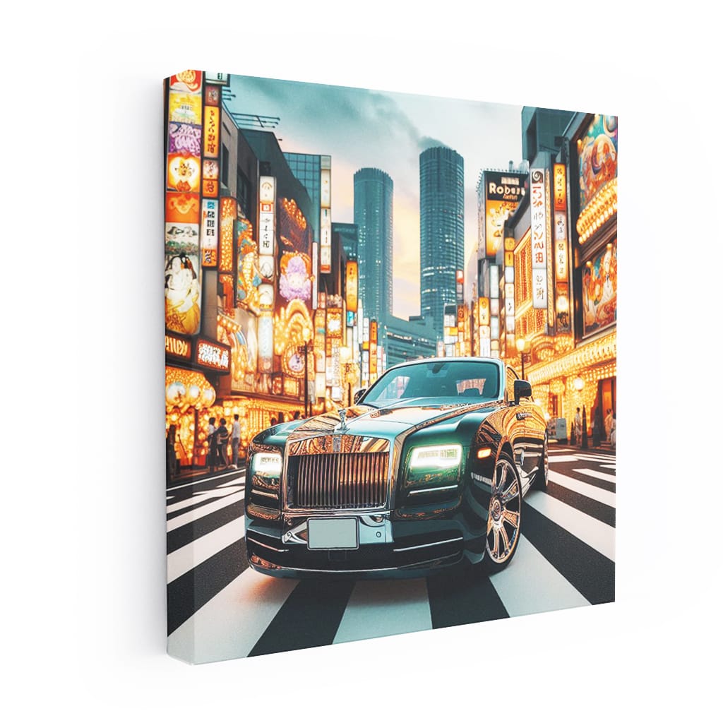 Rollsroyce Dawn Tokyo Japan Wall Art