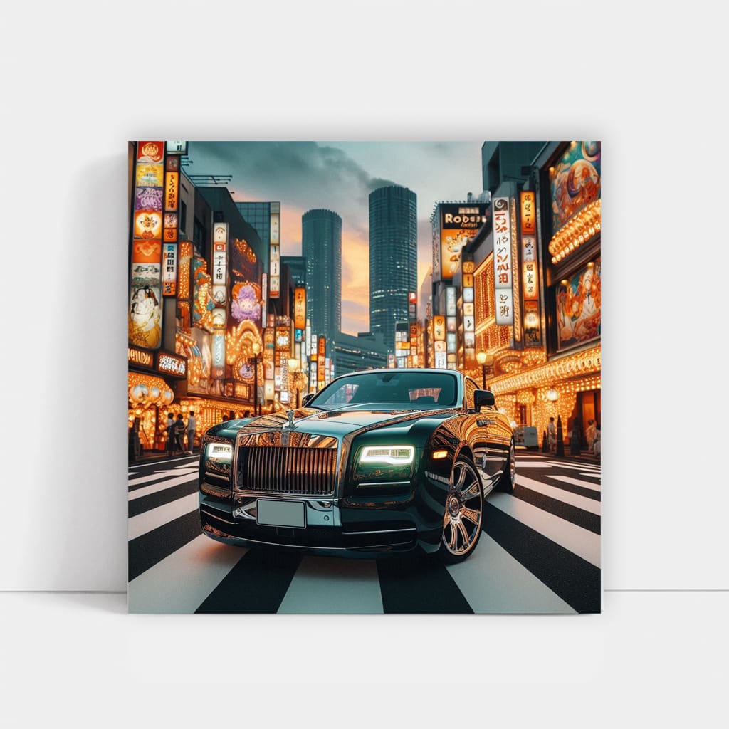 Rollsroyce Dawn Tokyo Japan Wall Art