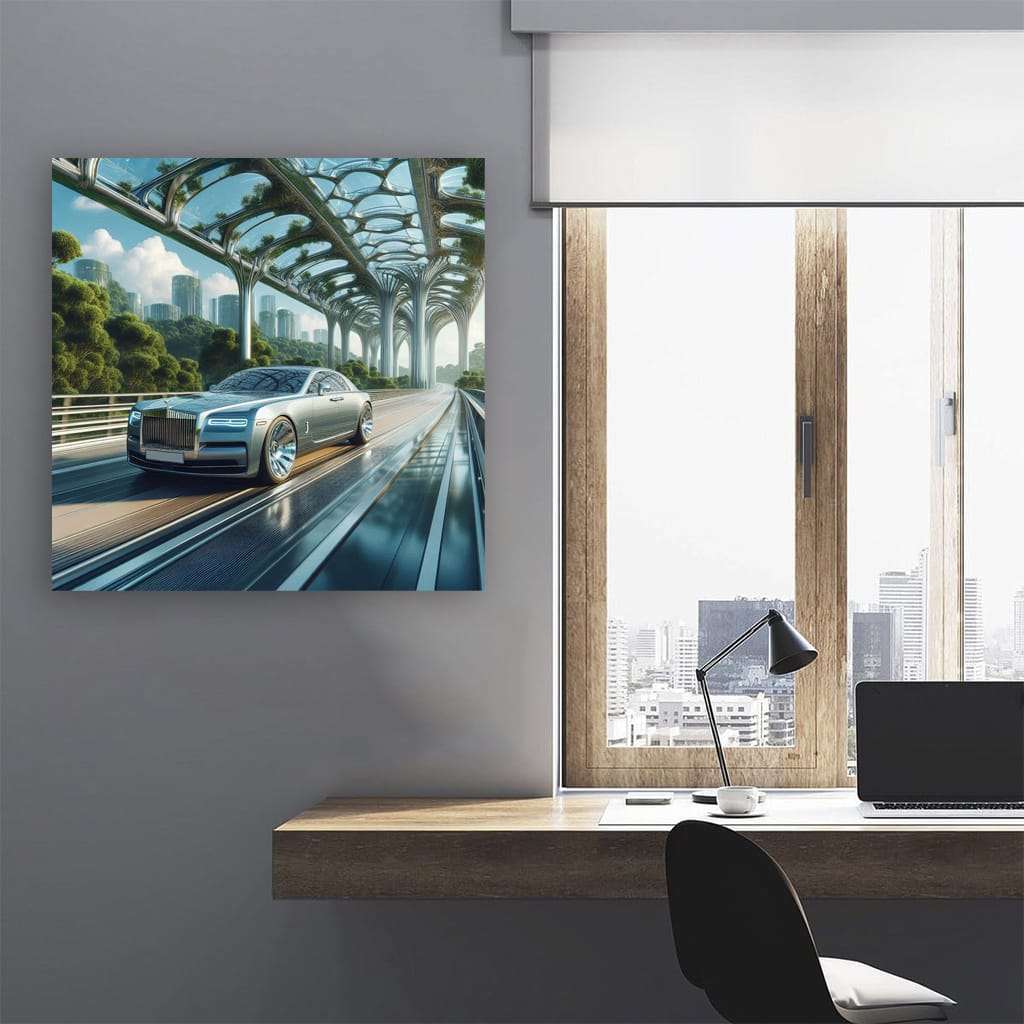 Rollsroyce Ghost Brid Wall Art