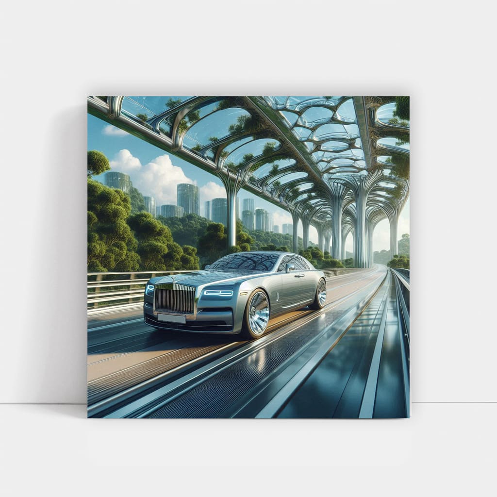 Rollsroyce Ghost Brid Wall Art