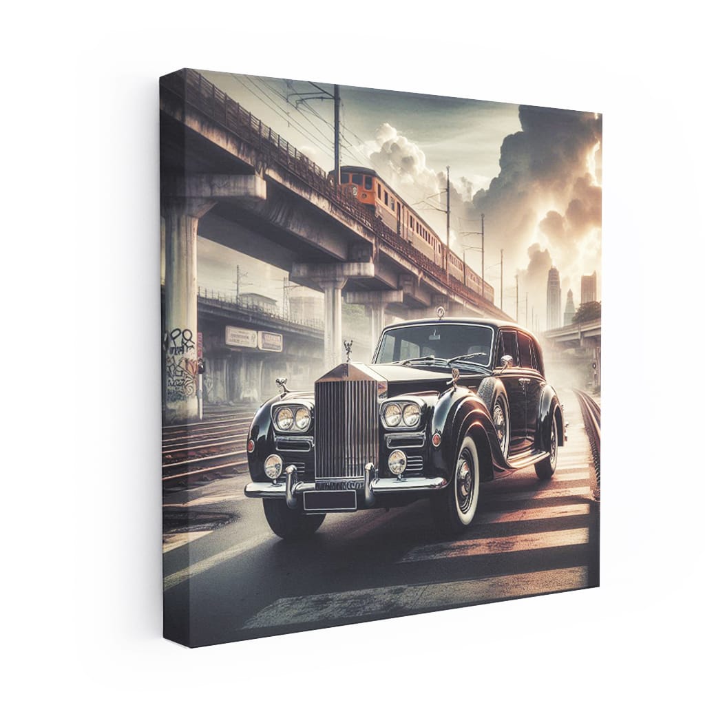 Vintage Rolls-Royce Ghost: Timeless Elegance in Motion