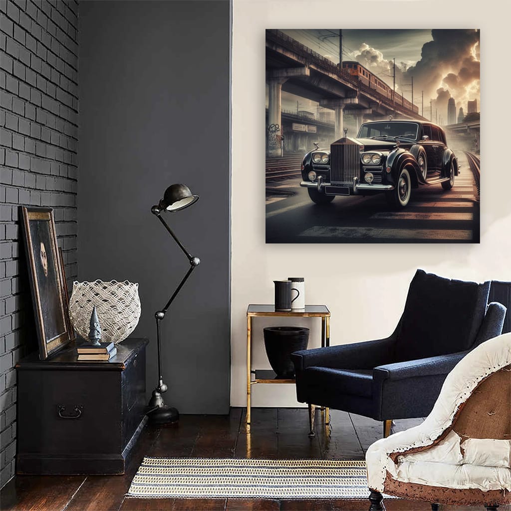 Vintage Rolls-Royce Ghost: Timeless Elegance in Motion