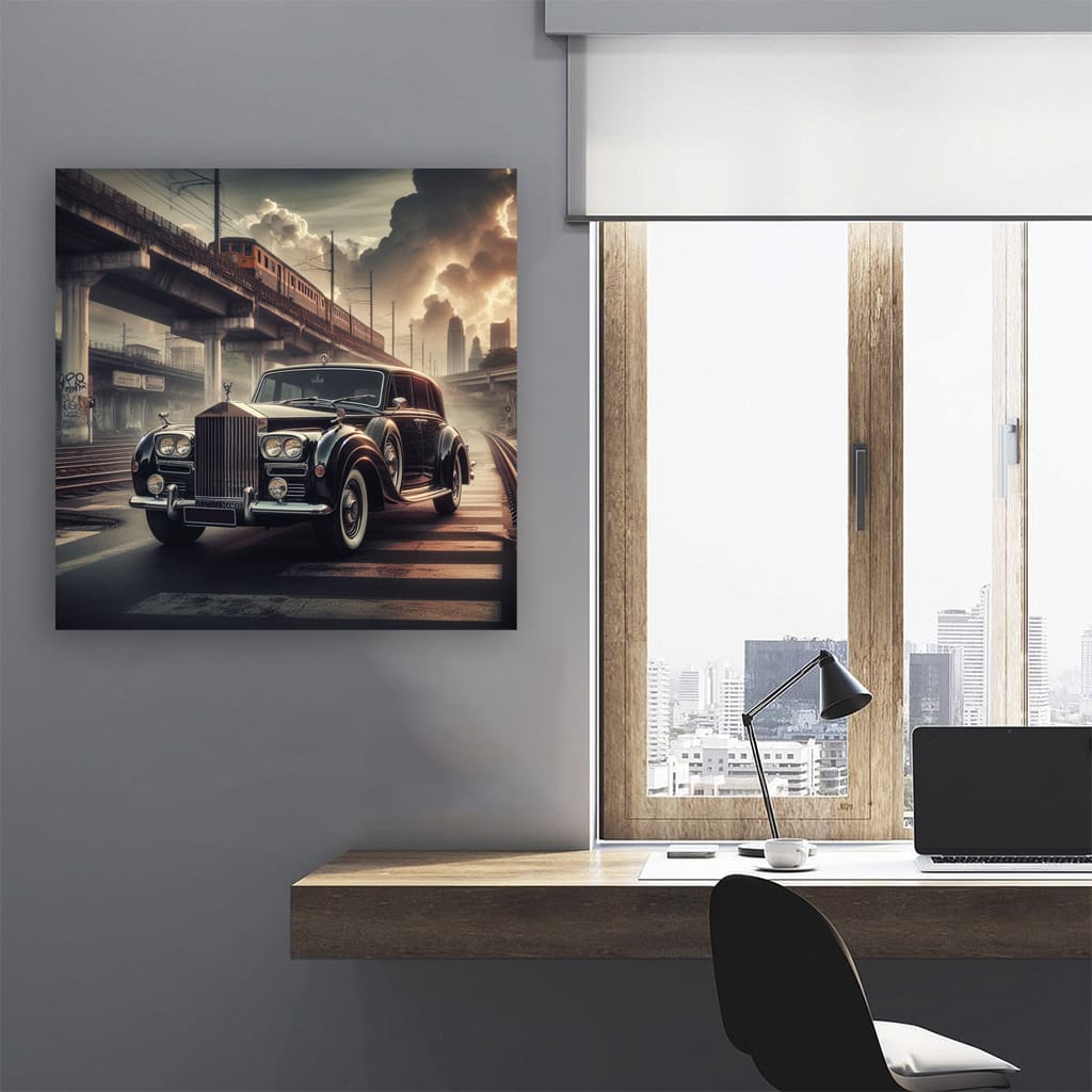 Vintage Rolls-Royce Ghost: Timeless Elegance in Motion