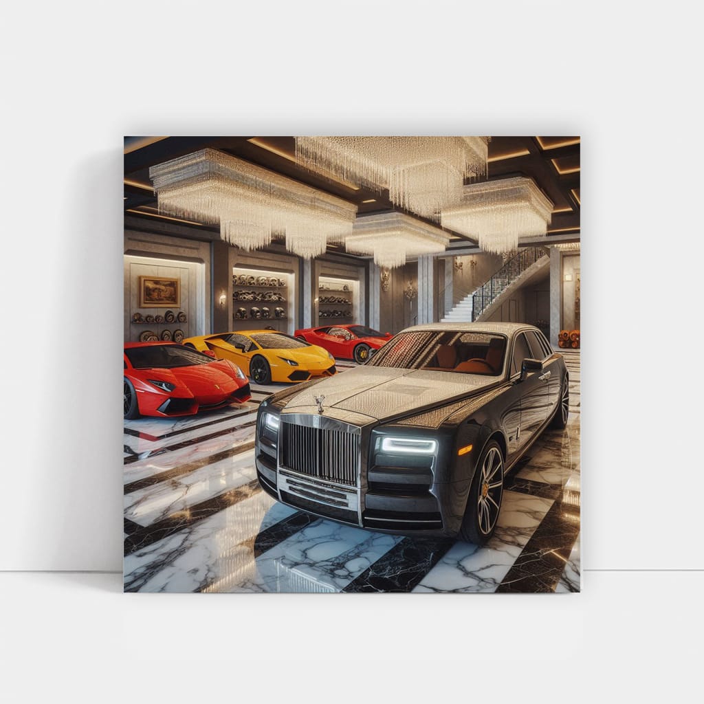 Rollsroyce Luxu Wall Art