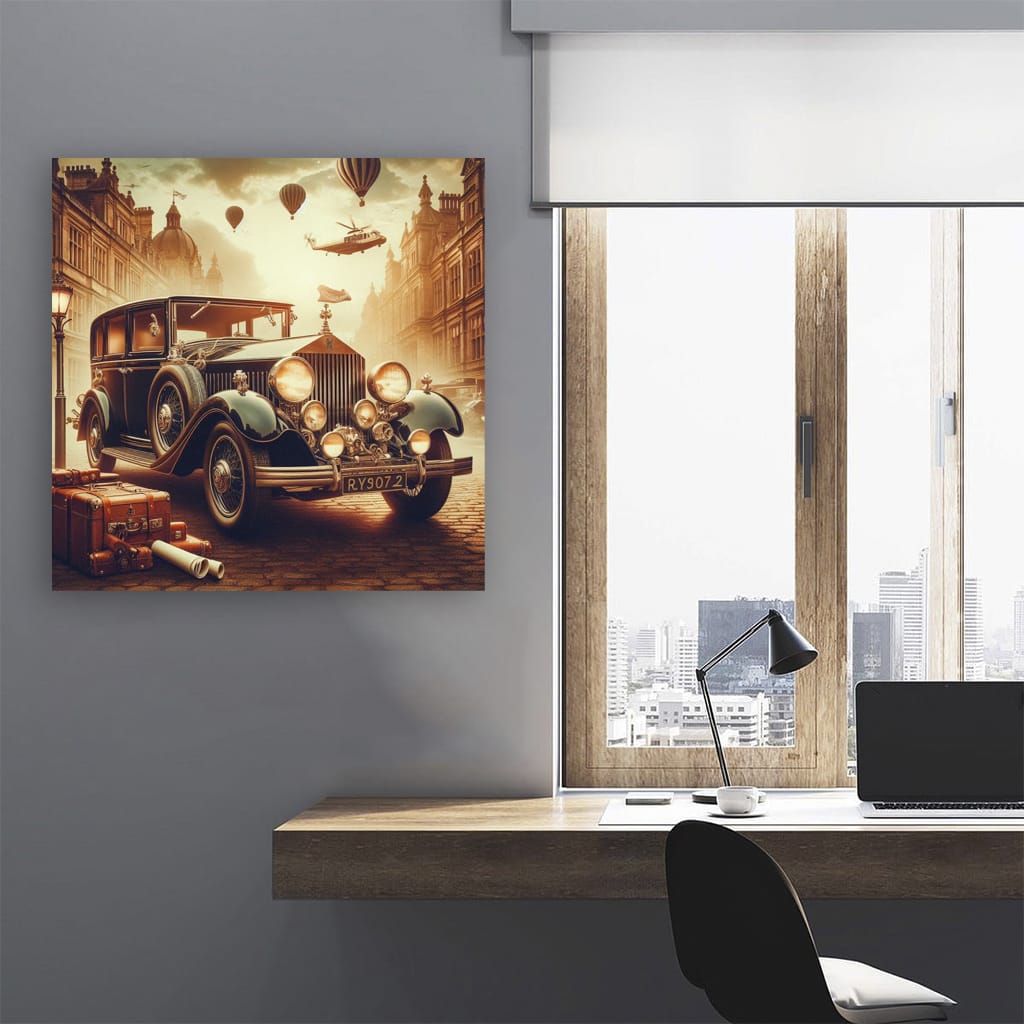 Classic Rolls-Royce Vintage Retro Style - Timeless Elegance