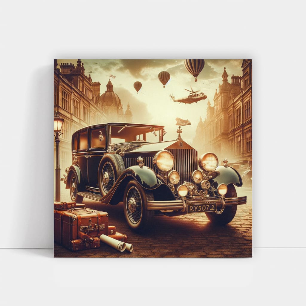 Classic Rolls-Royce Vintage Retro Style - Timeless Elegance