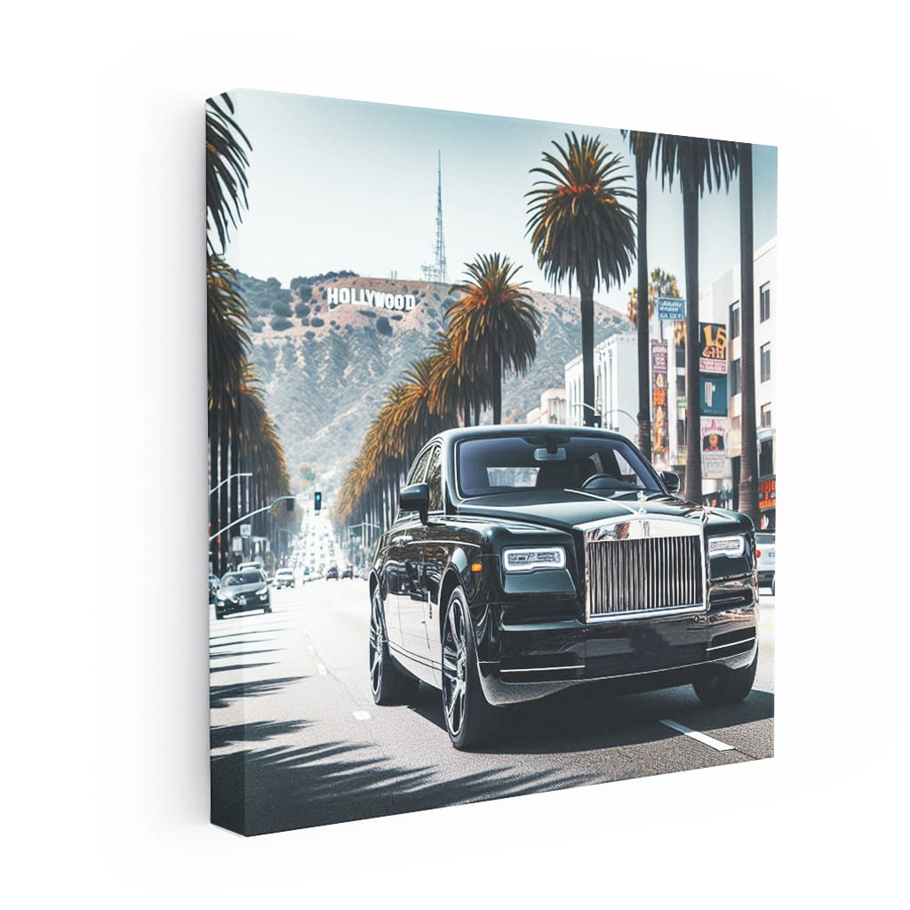 Rollsroyce Phantom Los Angeles Wall Art