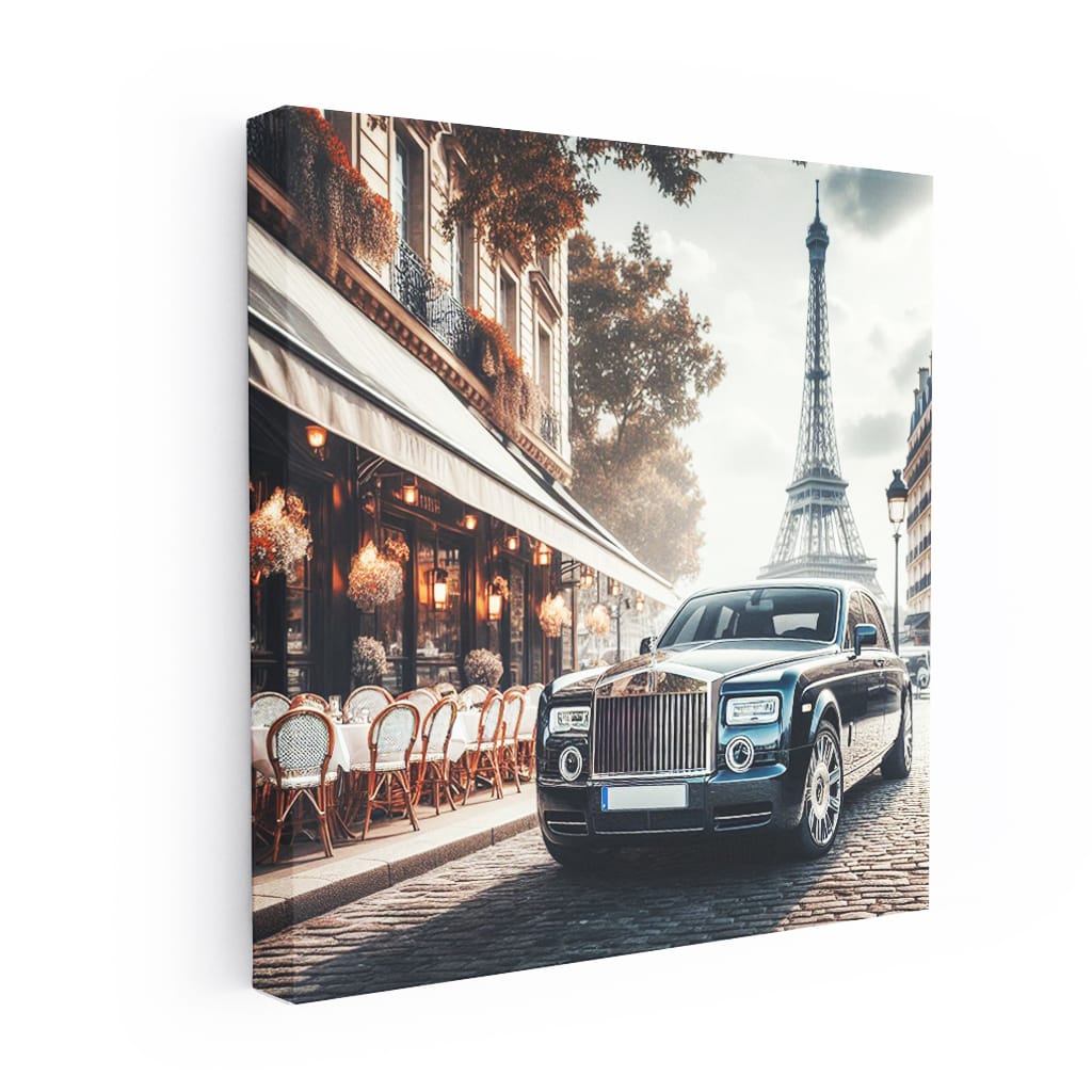 Rollsroyce Phantom Paris Wall Art