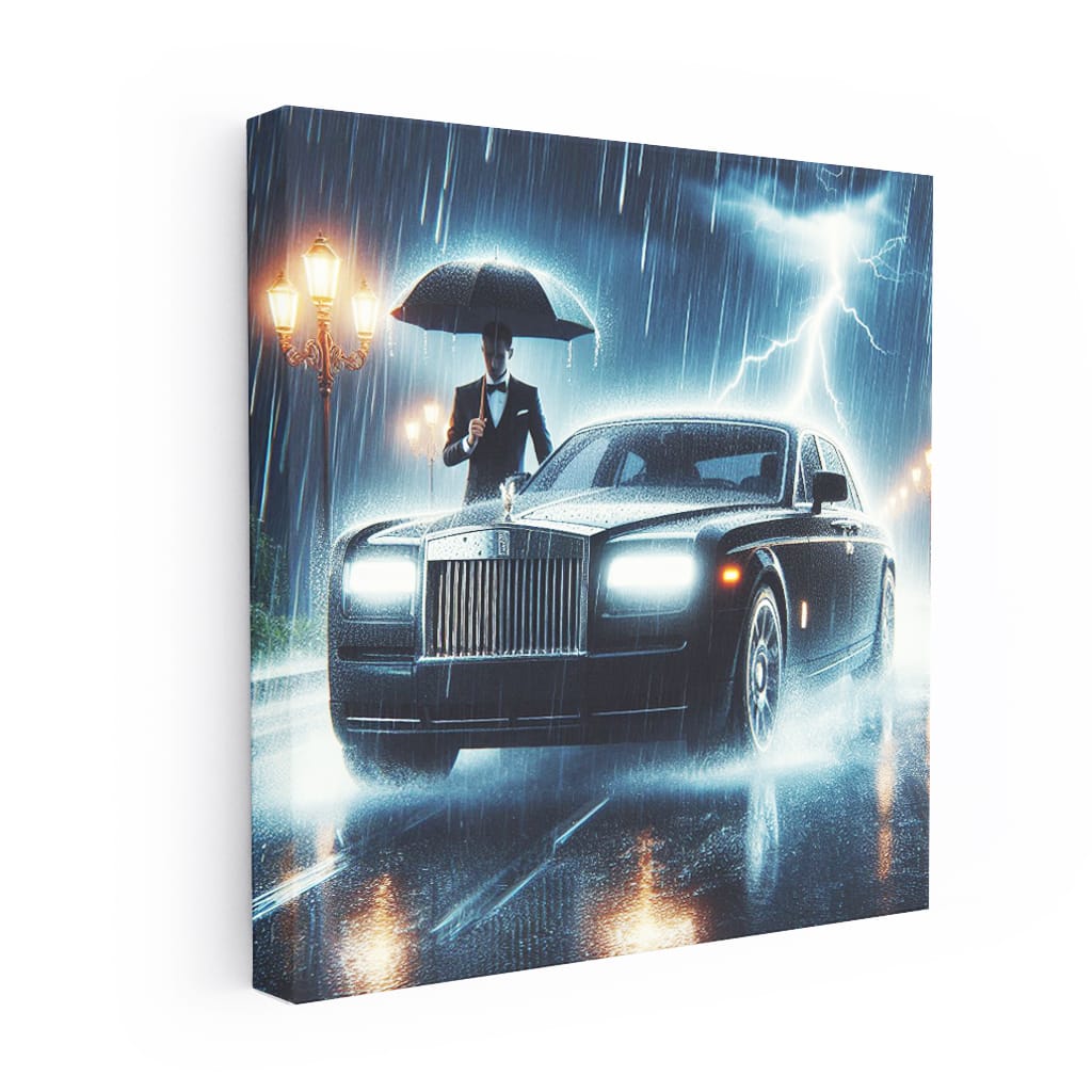 Rollsroyce Phantom Thundersto Wall Art