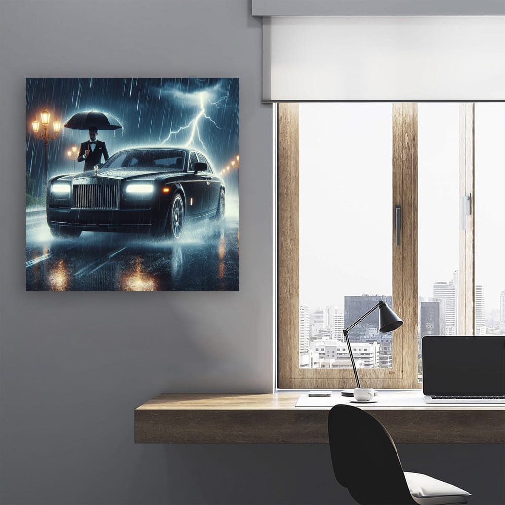 Rollsroyce Phantom Thundersto Wall Art