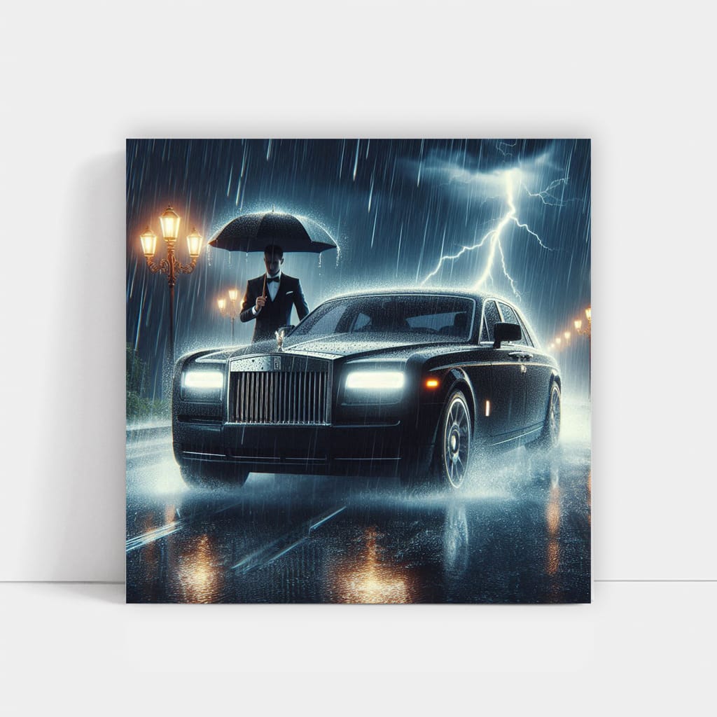 Rollsroyce Phantom Thundersto Wall Art