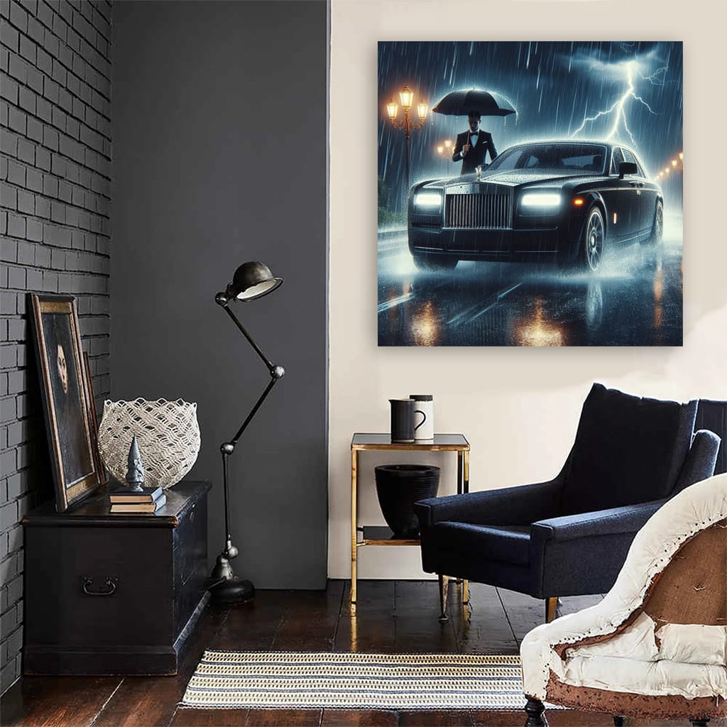 Rollsroyce Phantom Thundersto Wall Art