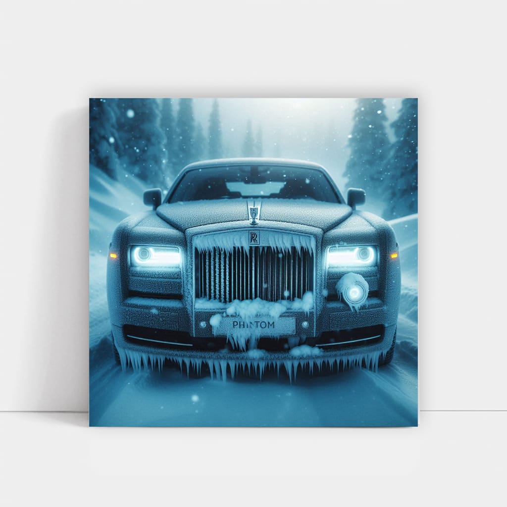 Rolls-Royce Phantom in Winter - Elegance on Ice