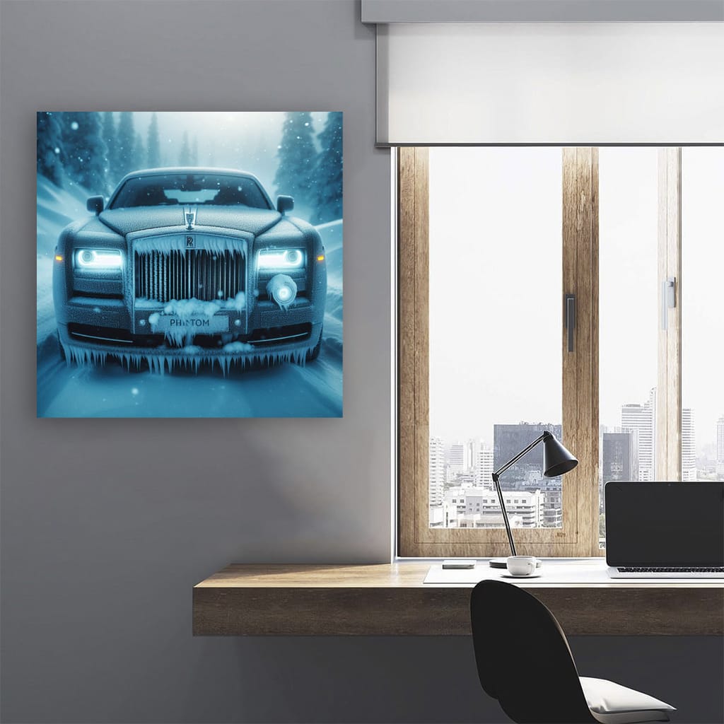 Rolls-Royce Phantom in Winter - Elegance on Ice
