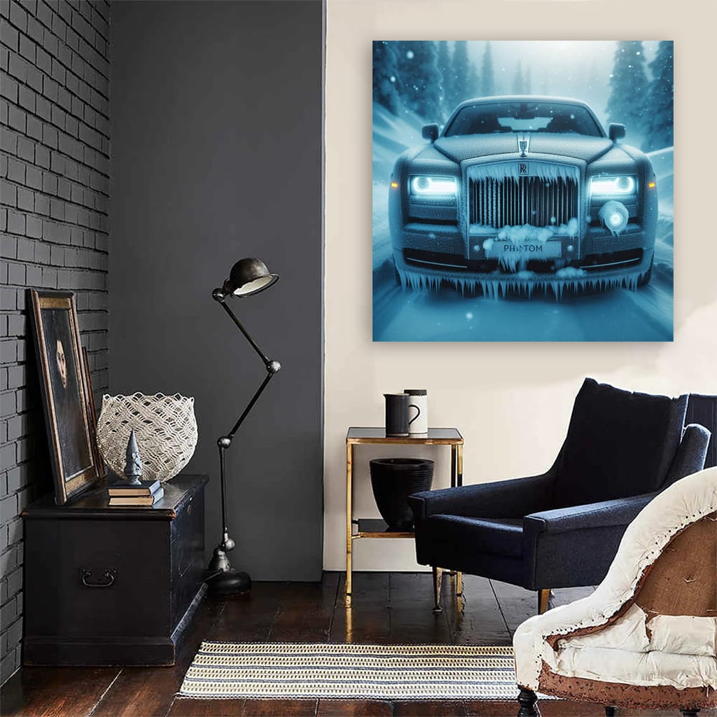 Rollsroyce Phantom Wint Wall Art