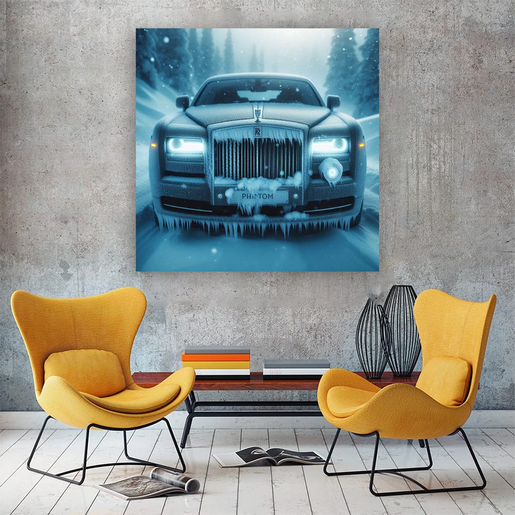 Rolls-Royce Phantom in Winter - Elegance on Ice