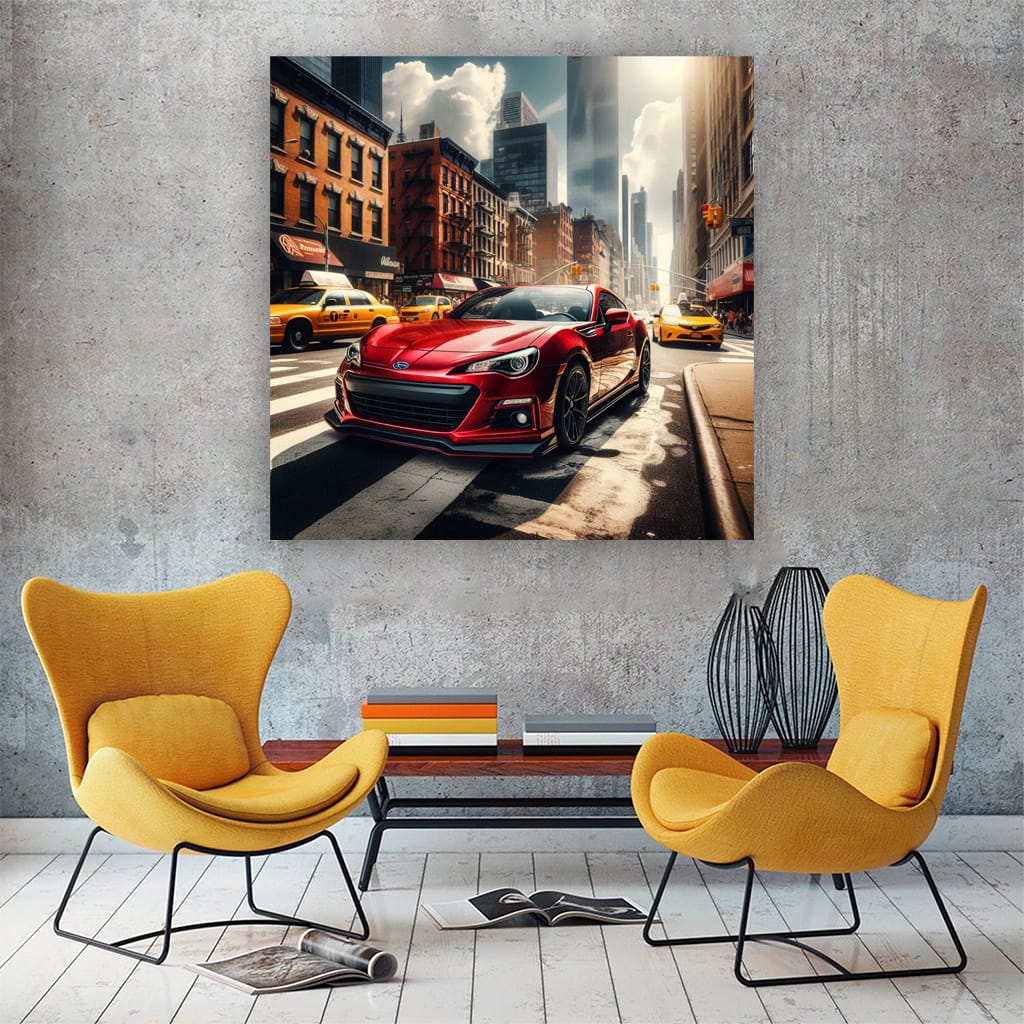 Subaru Brz New Yo Wall Art