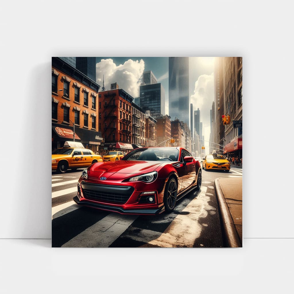 Subaru Brz New Yo Wall Art