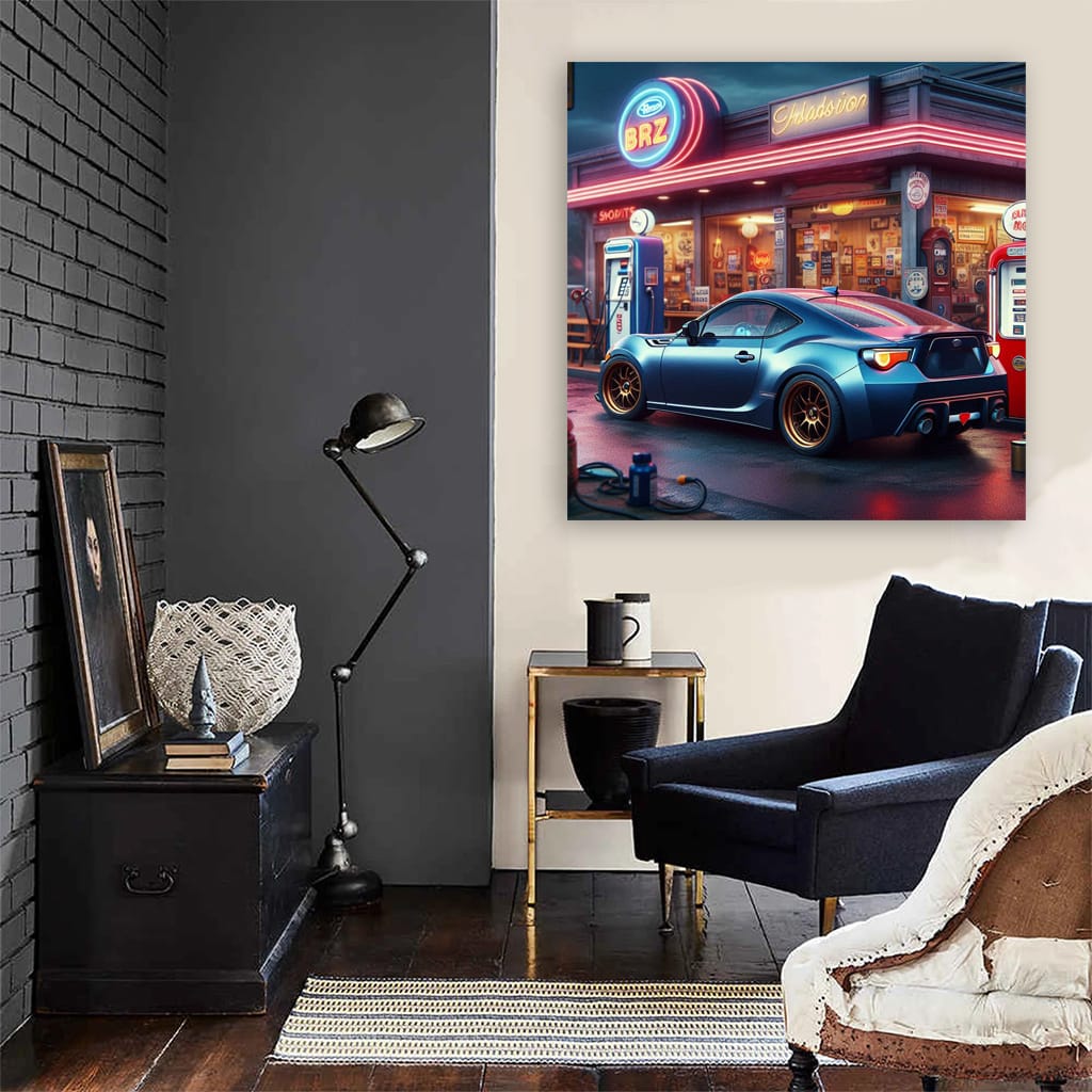 Subaru BRZ Retro Style - Timeless Design and Performance